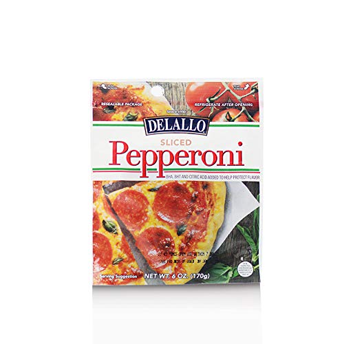 Delallo Sliced Pepperoni 6 Oz. Pack Of 3