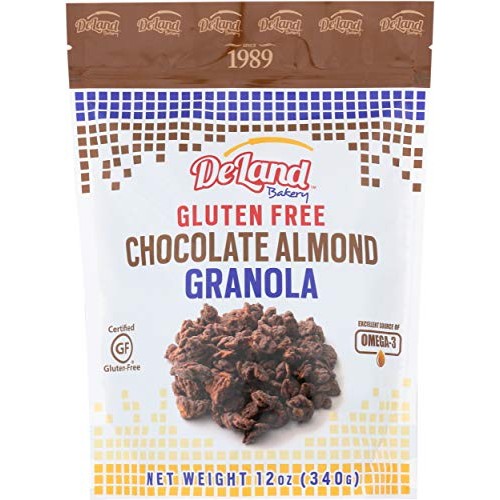 Deland Bakery, Chocolate Almond Granola, Gluten-Free, 12 Oz Fro