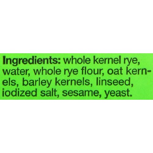 Delba Famous German Three Grain Bread, 16.75 Ounce Pack Of 12