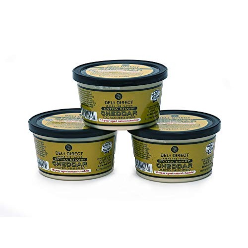 Deli Direct Extra Sharp Cheddar 8Oz 10Yr Aged Natural Spread 3