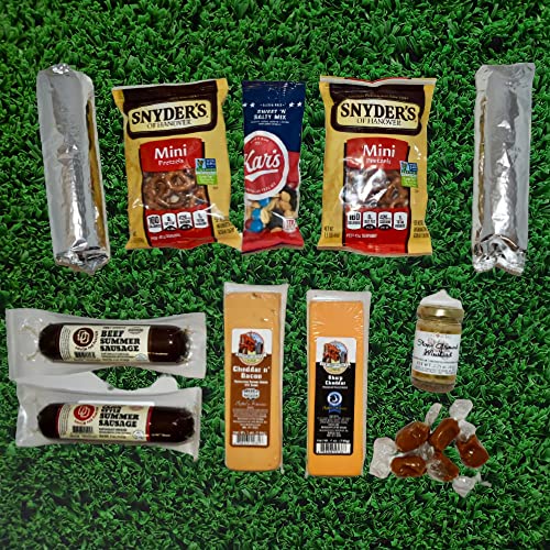 Deli Direct Tailgating Gift Box, Meat and Cheese Gift Baskets, S...