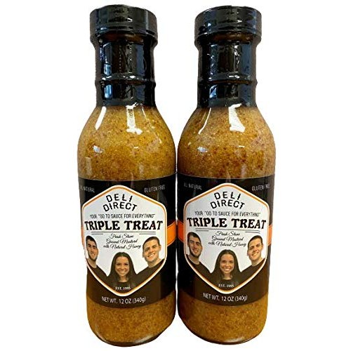 Deli Direct Triple Treat Honey Mustard 12Oz. - Set Of 2