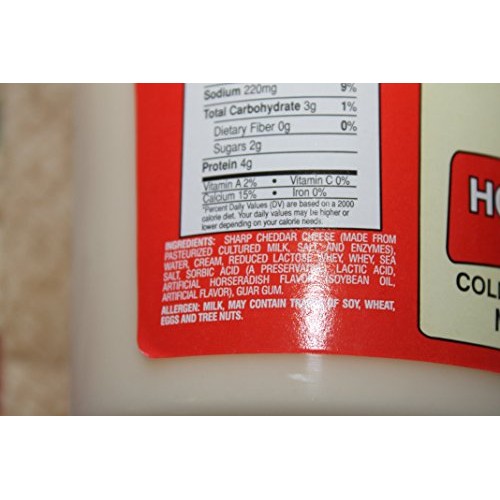 Wisconsin Cheese Spread - Horseradish 3 Pack 15Oz.Each Containe