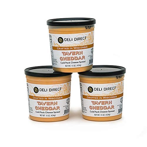 Wisconsin Cheese Spread Tavern Cheddar 3 Pack of 15oz.