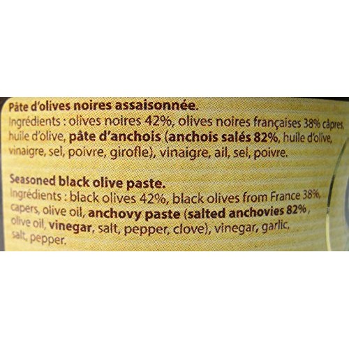 Delices Du Luberon Black Olive Tapenade