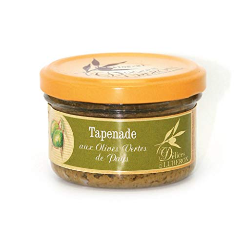 Delices Du Luberon - French Green Olive Tapenade - 3.1 Oz