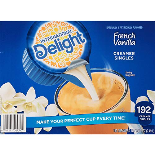 International Delight French Vanilla, 192 Count Single-Serve Cof