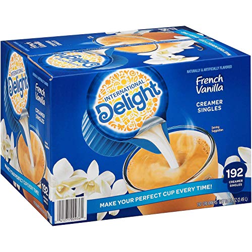 International Delight French Vanilla Liquid Creamer Portion Cups