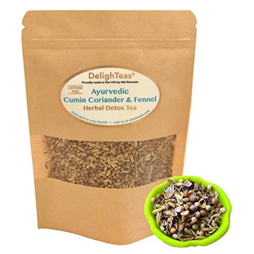 Ayurvedic Detox Cumin, Coriander And Fennel Tea - Organic Detox