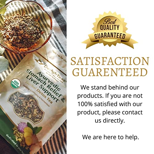 DelighTeas Liver Detox Tea | Stomach Relief & Liver Cleansing | ...