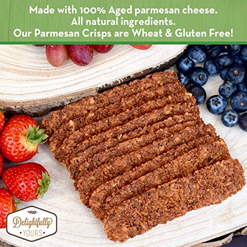 Delightfully Yours Parmesan Cheese Crisps 4 Pack - Jalapeno Che