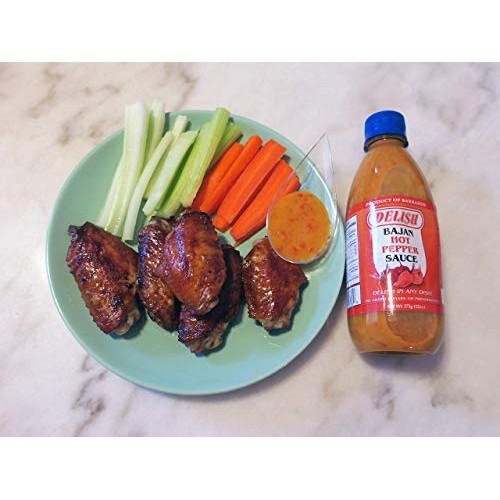 Delish Bajan Hot Pepper Sauce - 355Ml