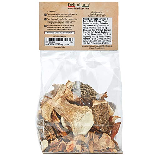 Dried Mushrooms Medley 2 Ounce