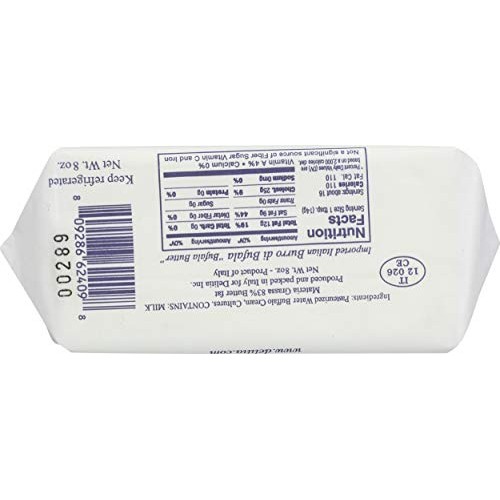 Delitia Butter Buffalo Milk, 8 Ounce
