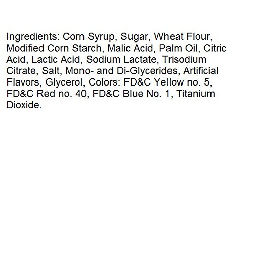 Deliver Kosher Bulk Candy - Rainbow Sour Belts - 1Lb Bag