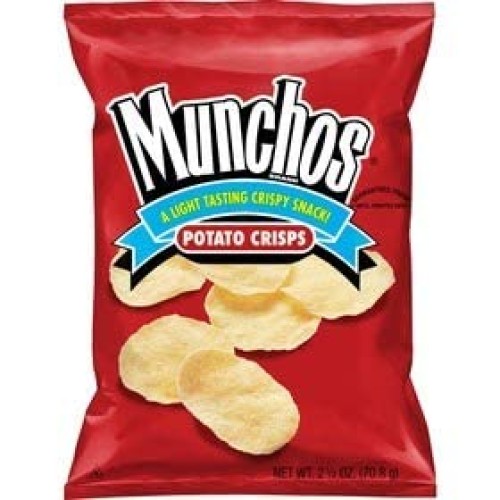 Munchos Potato Crisps, 4.25 Oz Bag, 2 Pack