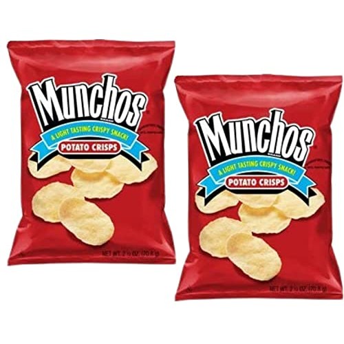 Munchos Potato Crisps, 4.25 Oz Bag, 2 Pack