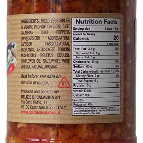 Bomba Calabrese Italian Hot Sauce Spread 9.87 Oz