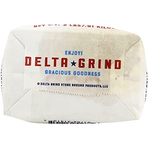 DELTA GRIND Stone, Ground Yellow Corn Meal, 32 Oz