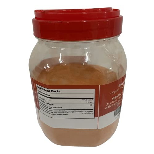 Organic Carrot Juice Powder 16 Oz 1 Lb, Raw And Pure: Deliciou