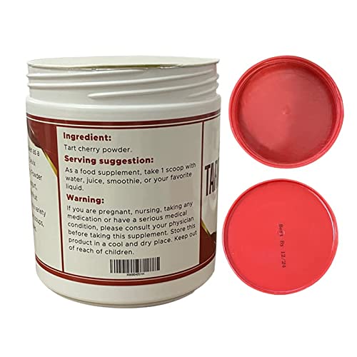 Organic Tart Cherry Powder, 10 Oz. Organic Freeze Dried Tart Che...