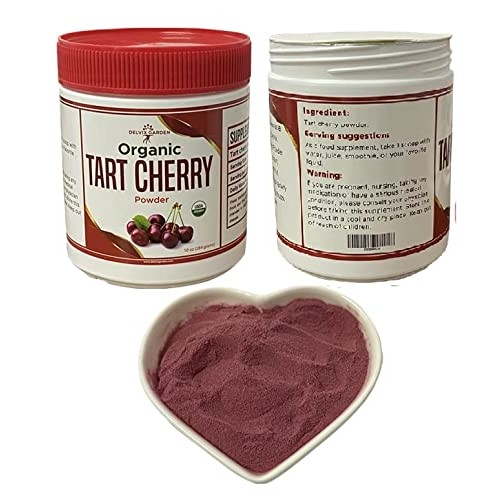 Organic Tart Cherry Powder, 10 Oz. Organic Freeze Dried Tart Che...
