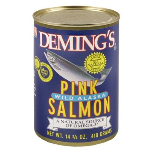 Demings Pink Wild Alaska Salmon, 14.75-Oz. Can