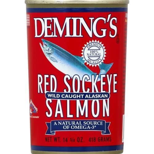 Demings Wild Caught Alaskan Salmon, 14.75 Oz