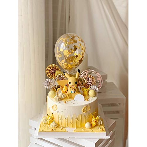 Demissir Happy Birthday Cake Toppers, A Series Of Golden Paper F
