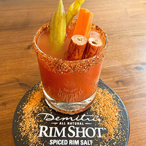 Demitris Bacon Rimshot, Spiced Rim Salt, 4 Ounce Tin