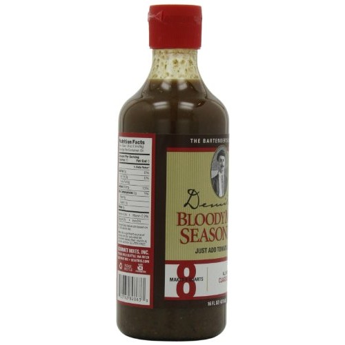 Demitris Bloody Mary Seasoning Classic Recipe, 16-Ounce Bottles