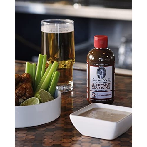 Demitris Extra Horseradish Bloody Mary Cocktail Mix Liquid, 8 Fl...