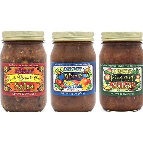 All-Natural Gourmet Salsa Variety Pack | Low Sugar, Low Cal, Low