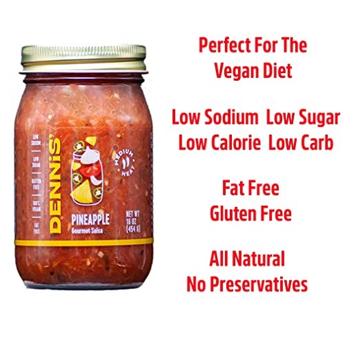 All-Natural Pineapple Salsa by Dennis’ Gourmet | A Fresh, Hearty...