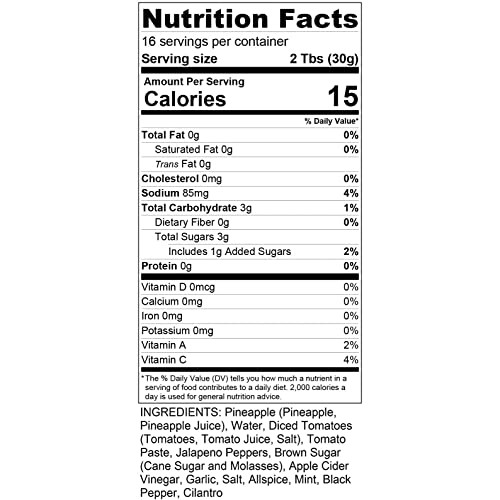 All-Natural Pineapple Salsa by Dennis’ Gourmet | A Fresh, Hearty...