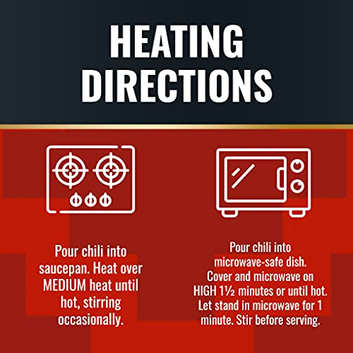 Dennisons, Hot Chili Con Carne With Beans, 15Oz Can Pack Of 6