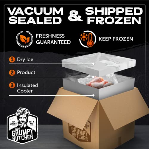 Grumpy Butcher Stuffed Chicken Breast Pack of 6, each 8 oz Bac...