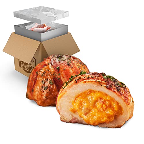 Grumpy Butcher Stuffed Chicken Breast Pack of 6, each 8 oz Bac...