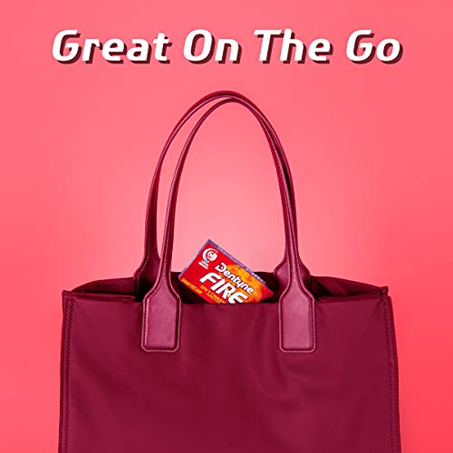 Dentyne Fire Spicy Cinnamon Sugar Free Gum, 9 Packs Of 16 Pieces