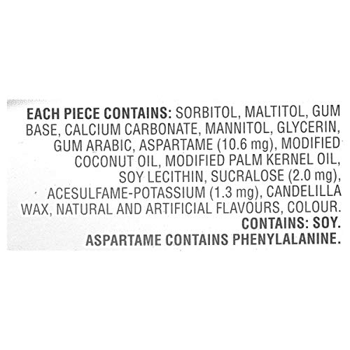 Dentyne Ice Shiver Chewing Gum, 12 Count, {Imported from Canada}