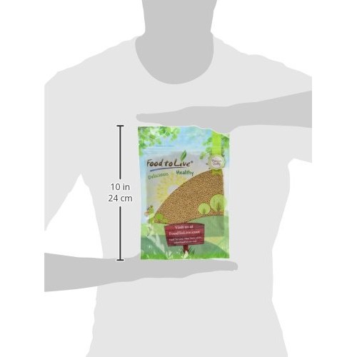 Yellow Mustard Seeds Kosher, Bulk - 8 Ounces