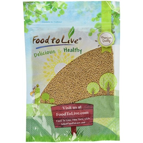 Yellow Mustard Seeds Kosher, Bulk - 8 Ounces