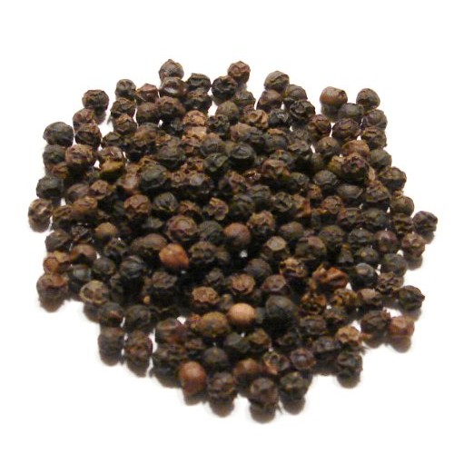 Peppercorn, Black Whole-4Oz-Malabar Variety Black Pepper