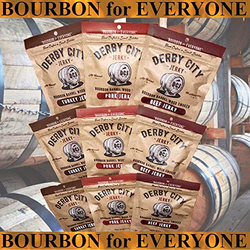 Derby City Jerky 2.2 Oz Pork Bourbon Barrel Smoked Jerky