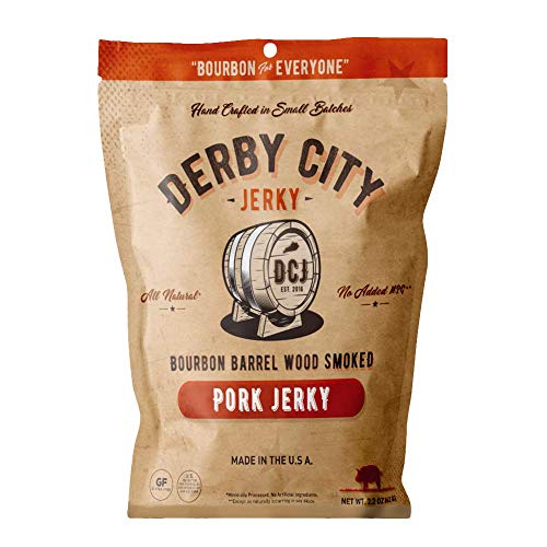 Derby City Jerky 2.2 Oz Pork Bourbon Barrel Smoked Jerky