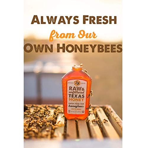 Raw, Unfiltered, Unpasteurized Texas Honey By Desert Creek Honey