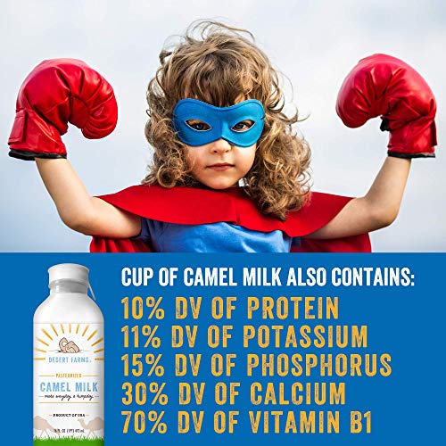 Milk Camel Fresh Organic Frozen - Fresh Flavor with Health Benef...