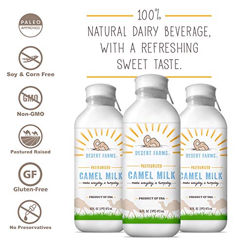 Milk Camel Fresh Organic Frozen - Fresh Flavor with Health Benef...