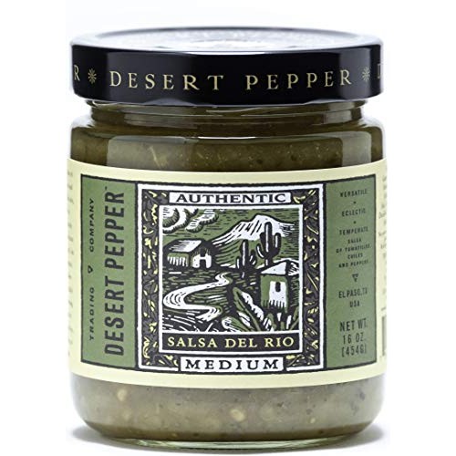 Desert Pepper Salsa Del Rio, Medium, 16-Ounce