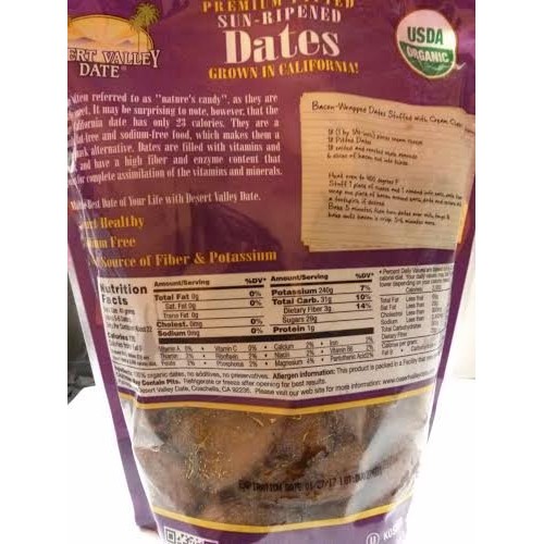 Organic Deglet Noor Pitted Dates Grown In California Ou Kosher